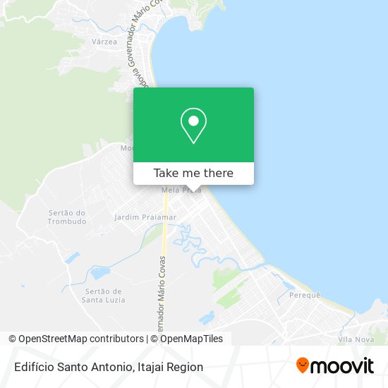 Edifício Santo Antonio map