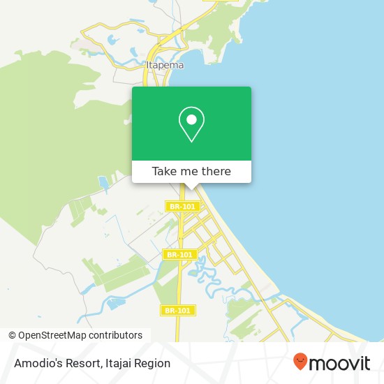 Mapa Amodio's Resort