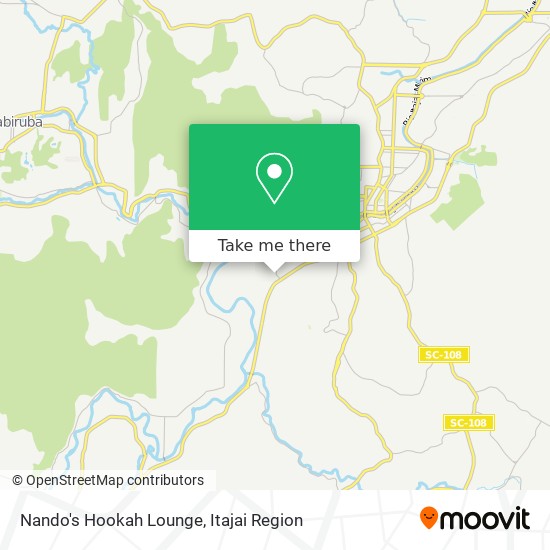 Nando's Hookah Lounge map