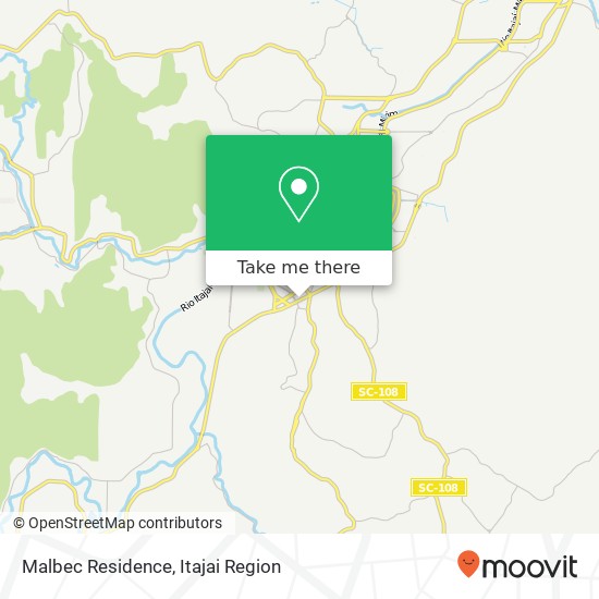 Mapa Malbec Residence