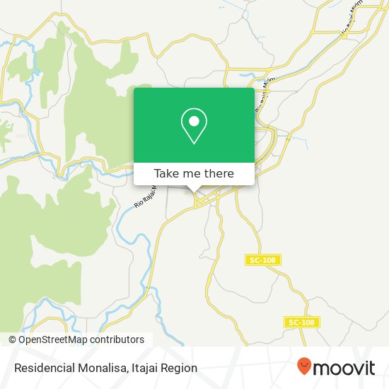 Residencial Monalisa map