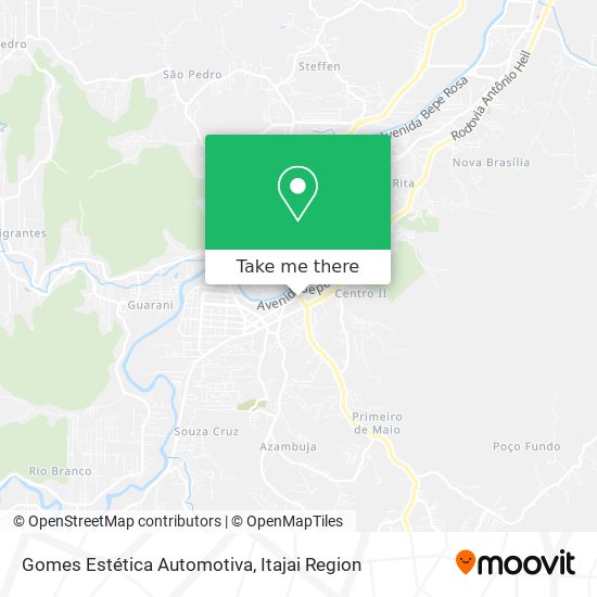 Gomes Estética Automotiva map