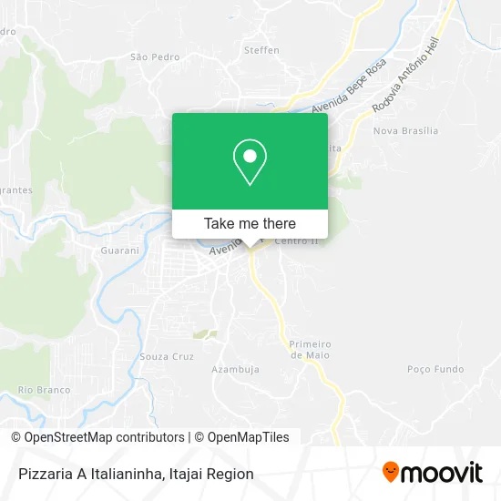 Pizzaria A Italianinha map