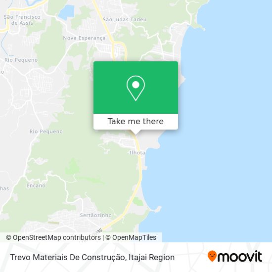 Trevo Materiais De Construção map