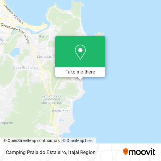 Camping Praia do Estaleiro map