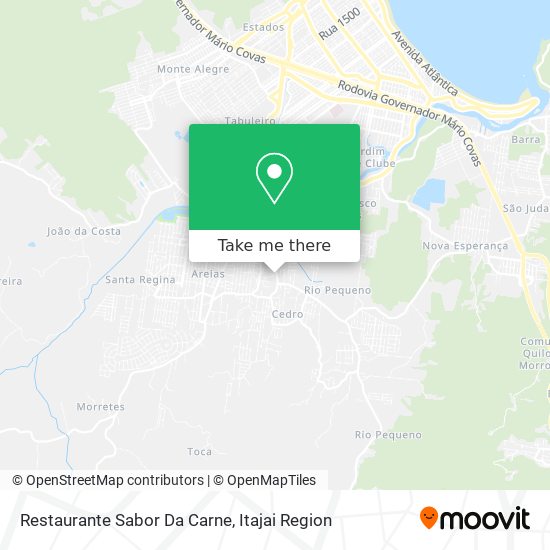 Restaurante Sabor Da Carne map