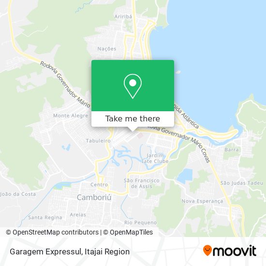 Mapa Garagem Expressul