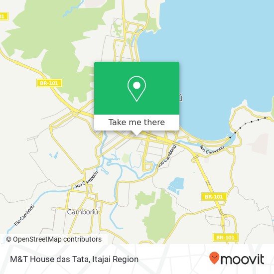 Mapa M&T House das Tata
