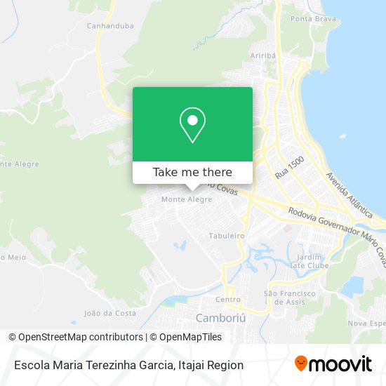 Escola Maria Terezinha Garcia map