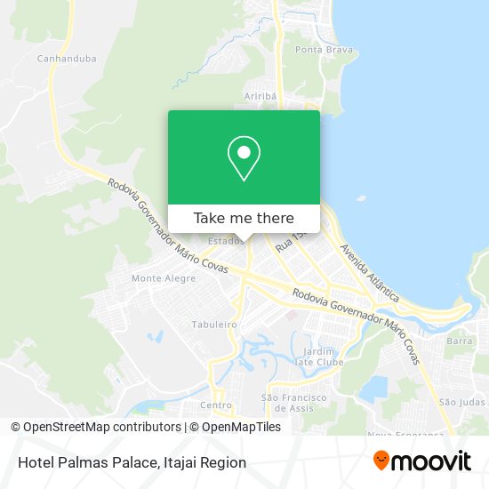 Hotel Palmas Palace map