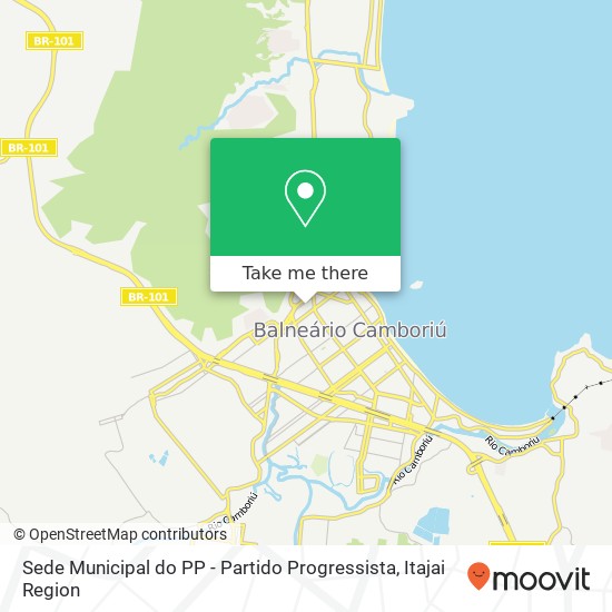Sede Municipal do PP - Partido Progressista map
