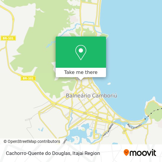 Mapa Cachorro-Quente do Douglas