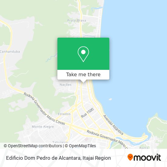 Edificio Dom Pedro de Alcantara map