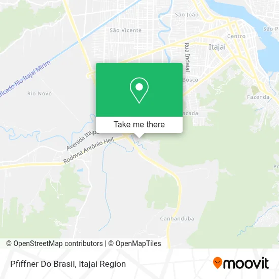 Pfiffner Do Brasil map