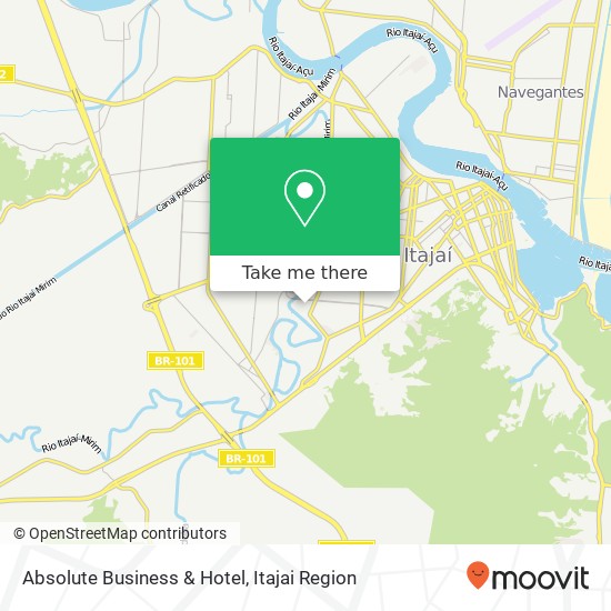 Mapa Absolute Business & Hotel