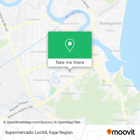 Supermercado Lochill map
