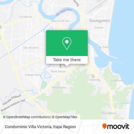 Condominio Villa Victoria map