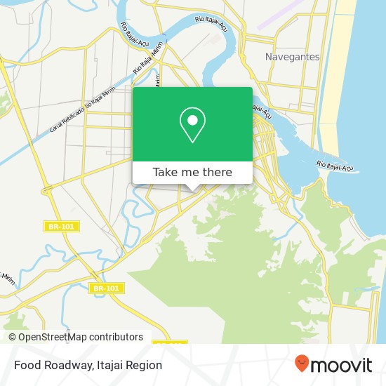 Food Roadway map