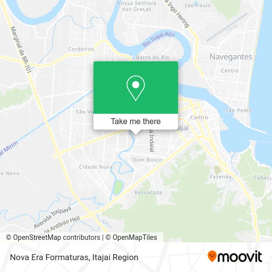 Nova Era Formaturas map