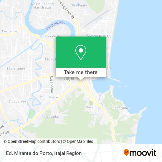 Mapa Ed. Mirante do Porto