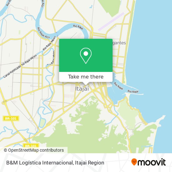 B&M Logística Internacional map