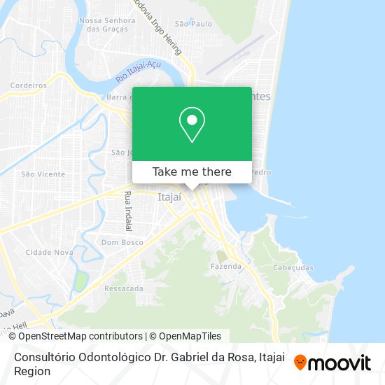 Consultório Odontológico Dr. Gabriel da Rosa map