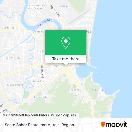 Santo Sabor Restaurante map
