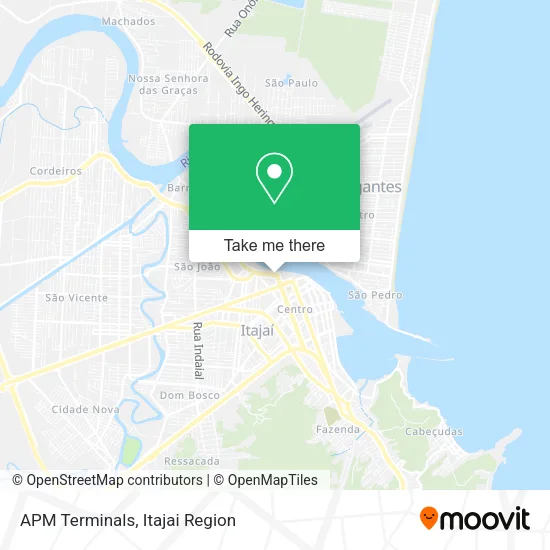 APM Terminals map