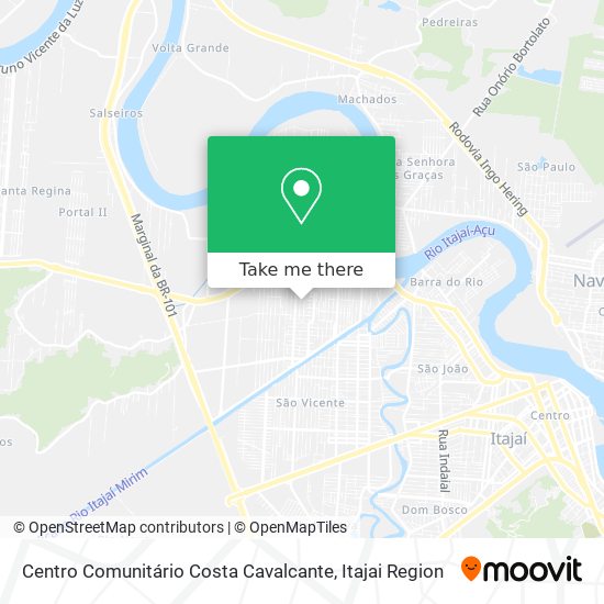 Centro Comunitário Costa Cavalcante map