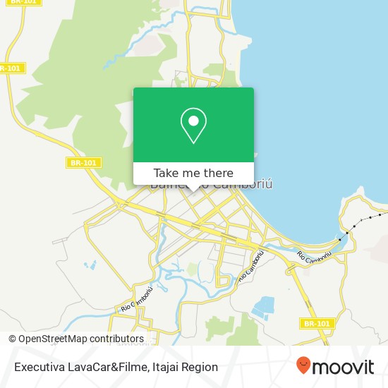 Executiva LavaCar&Filme map