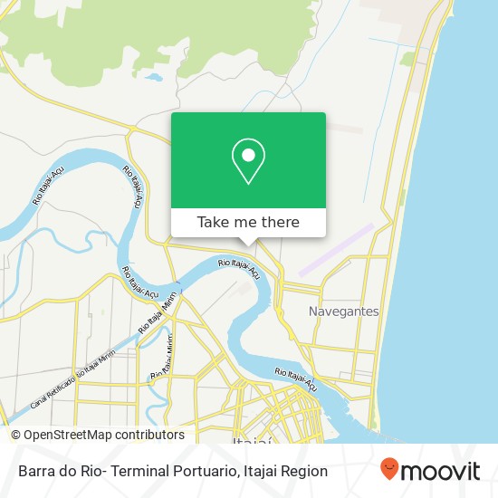 Barra do Rio- Terminal Portuario map