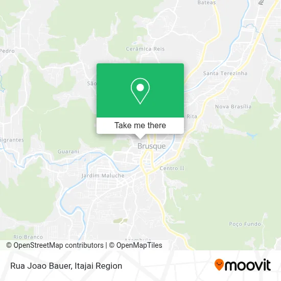 Rua Joao Bauer map