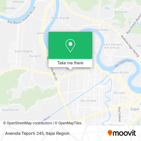 Avenida Teporti 245 map