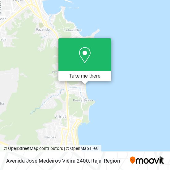 Avenida José Medeiros Viêira 2400 map