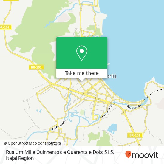 Rua Um Mil e Quinhentos e Quarenta e Dois 515 map