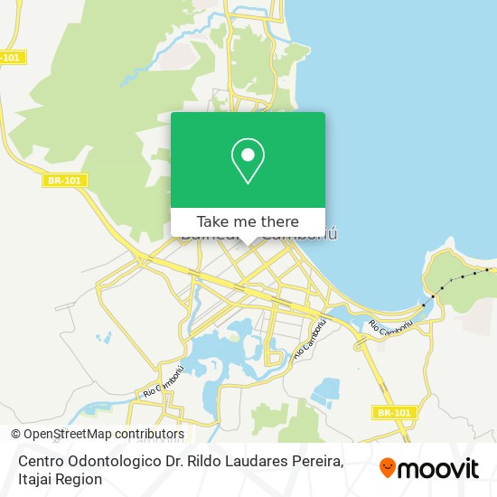 Mapa Centro Odontologico Dr. Rildo Laudares Pereira