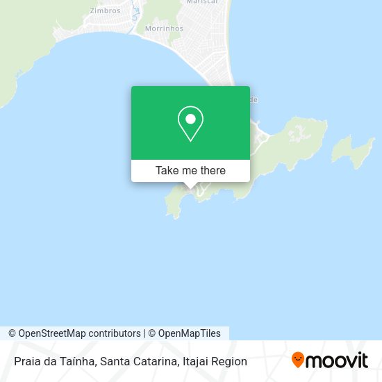 Praia da Taínha, Santa Catarina map