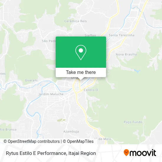 Rytus Estilo E Performance map