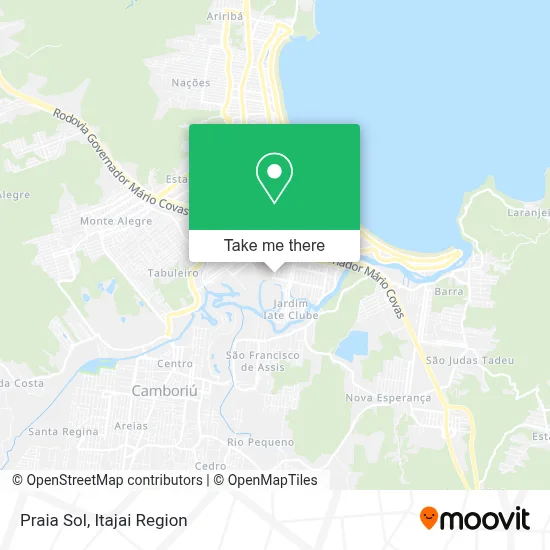 Praia Sol map