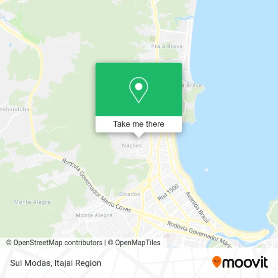 Sul Modas map