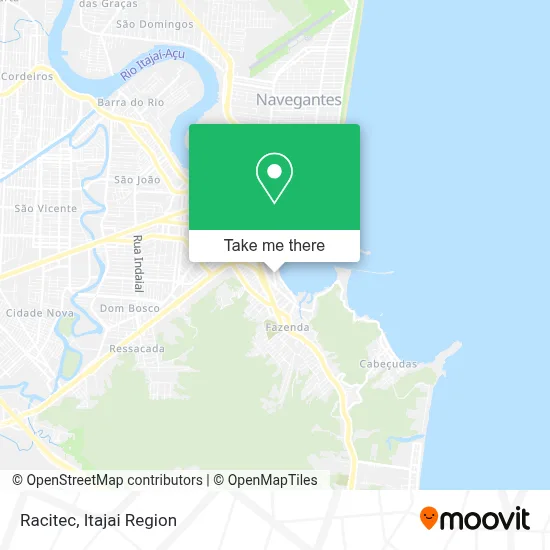 Racitec map
