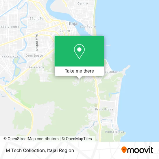 M Tech Collection map