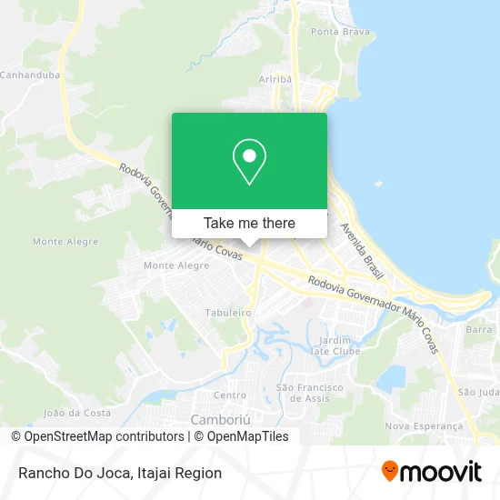 Rancho Do Joca map