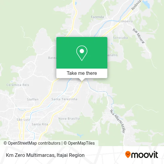 Km Zero Multimarcas map