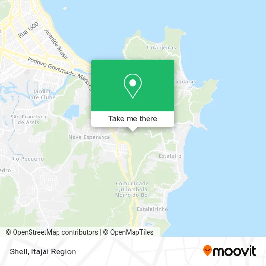 Shell map