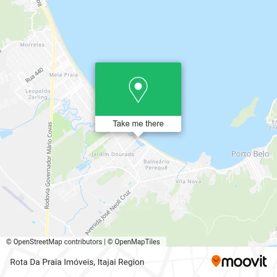 Rota Da Praia Imóveis map