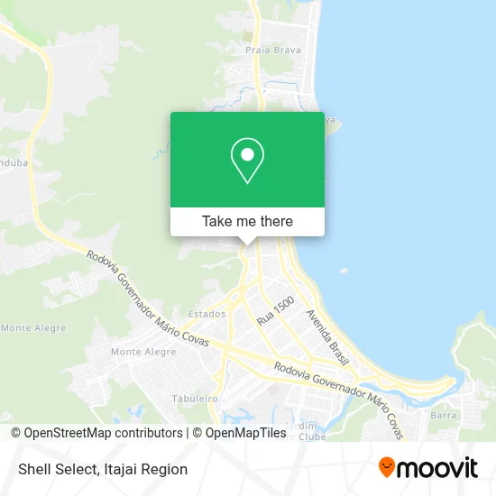 Shell Select map