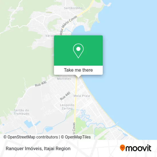 Ranquer Imóveis map