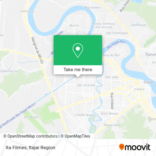 Ita Filmes map