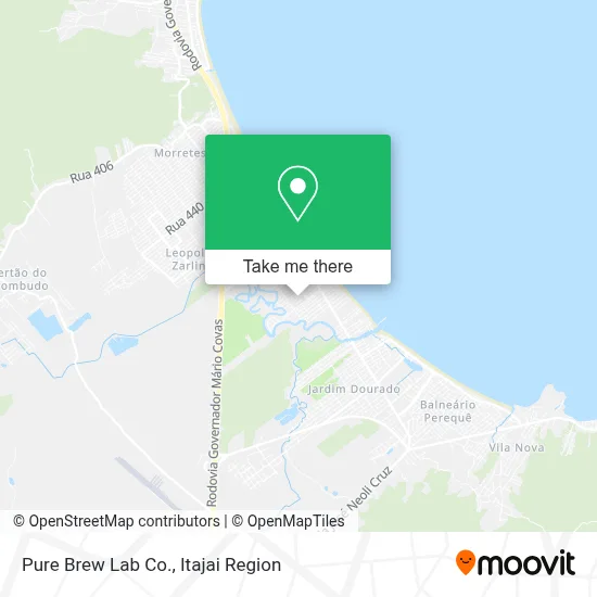 Pure Brew Lab Co. map